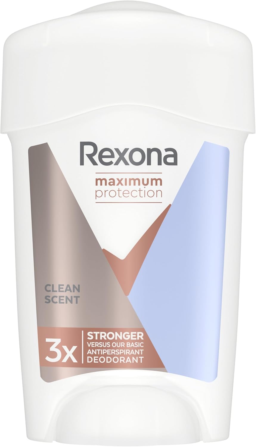 Déodorant Femme Clean Scent - Stick Anti-transpirant - 3x plus efficace contre la transpiration - Protection 96h - 45ml